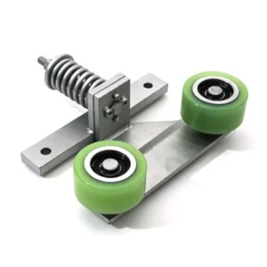 Hyundai escalator pressure wheel device